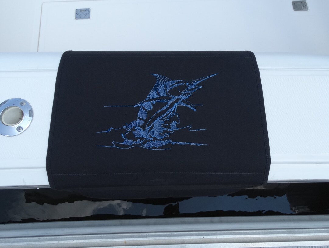 Sunbrella Gunwale Gunwale Cover Blue Marlin Boat Mat Boat Boarding Mat