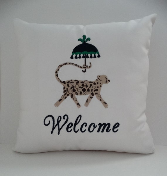 cheetah throw pillow