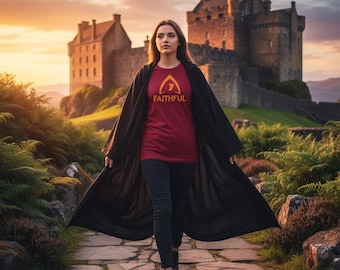 Faithful T-Shirt Inspired by the Traitors TV Show – Classic Fit, Heavyweight Cotton