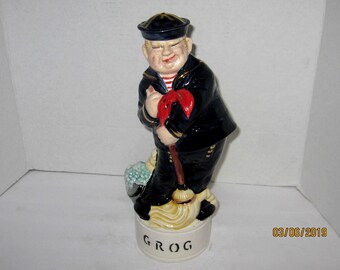 Father Day Special Alberta Vintage Sailor Liquor Decanter