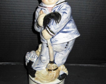 Father Day Special Alberta Vintage Sailor Liquor Decanter