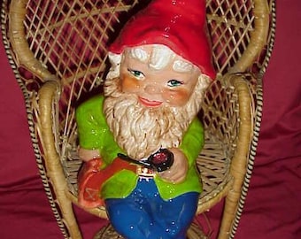 Sitting  Garden Gnome
