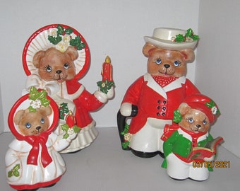 Christmas Bear Family