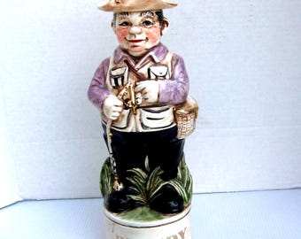 Alberta Vintage Fisherman Liquor Decanter
