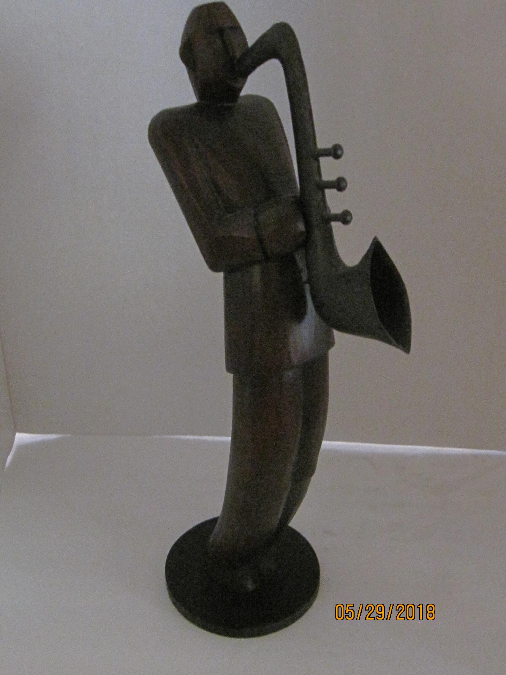 Vtg Beautiful Jazz Musicians Figurines in Wood