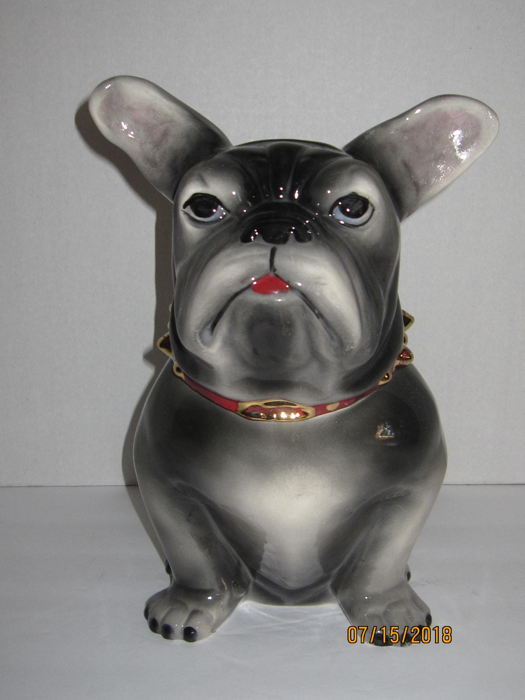 French top bulldog jar