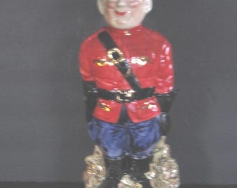 Father day Special Alberta Vintage Canadian Mountie Liquor Decanter