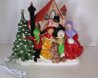 Electric Carolers Lamp