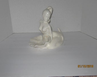 White Mermaid Soap Dish