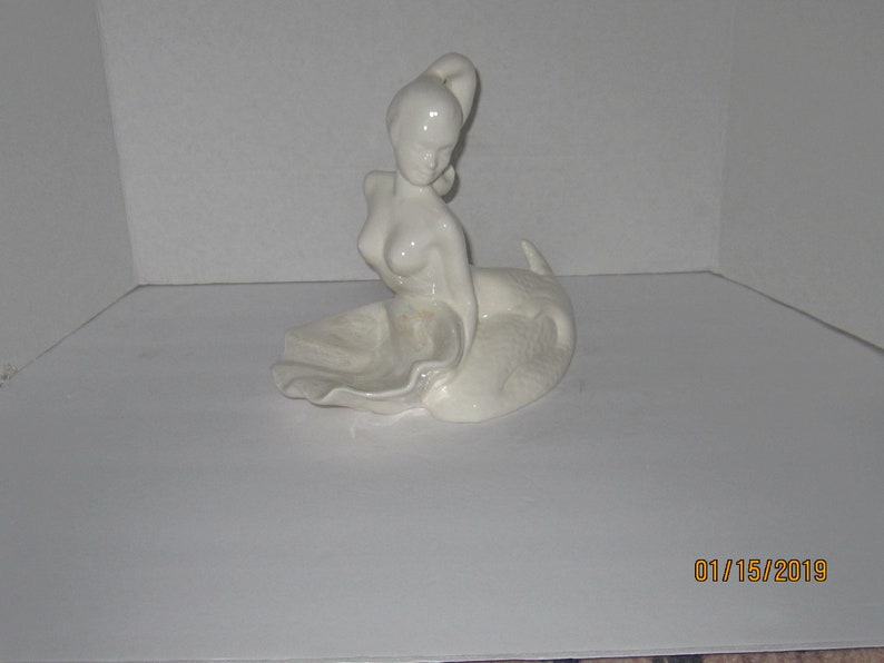 White Mermaid Soap Dish image 1