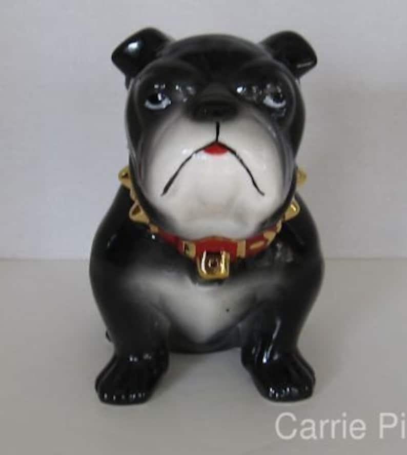 Bull Dog Cookie Jar 9 1/2 pulgadas de alto imagen 3