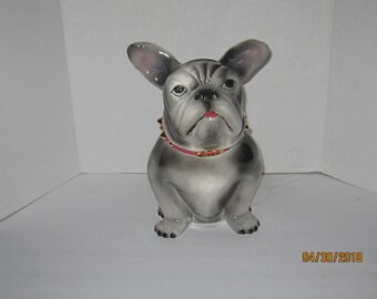 New French Bulldog Cookie Jar