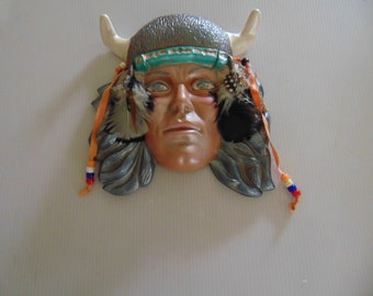 Ceramic Bisque Girl Mask