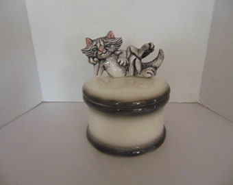 Cat with an Attitude Cookie/Treat Jar
