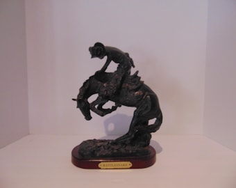 The Rattle Snake Figurine By Frederick Remington