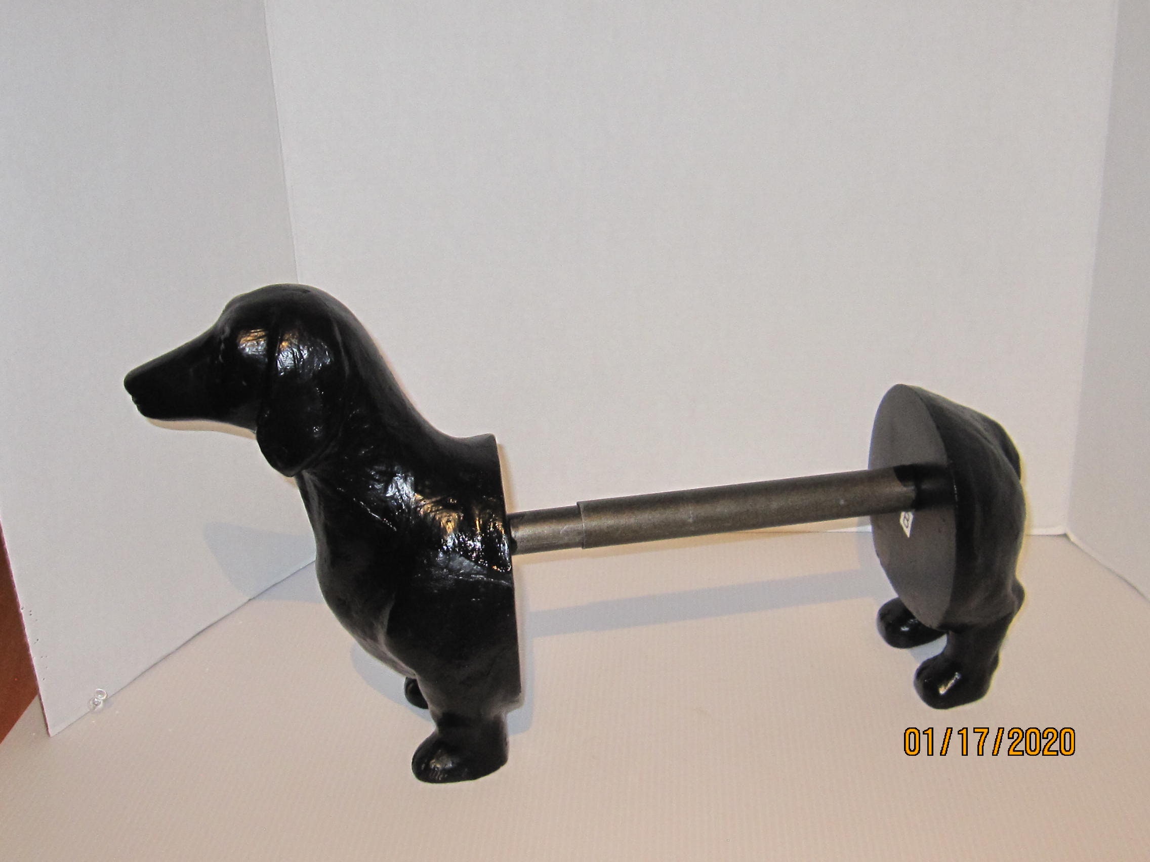 Vintage Dachshund Paper Towel Holder