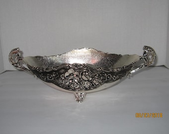 Vintage  Footed Candy/Bon Bon Dish