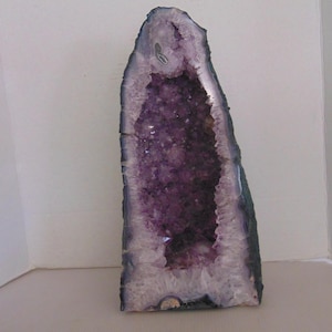 Amethyst Crystal Cathedral, Crystal Amethyst Cathedral Display, Cathedral Amethyst Crystal Cluster, Amethyst Geode Church, Crystal Church