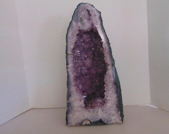 Amethyst Crystal Cathedral, Crystal Amethyst Cathedral Display, Cathedral Amethyst Crystal Cluster, Amethyst Geode Church, Crystal Church