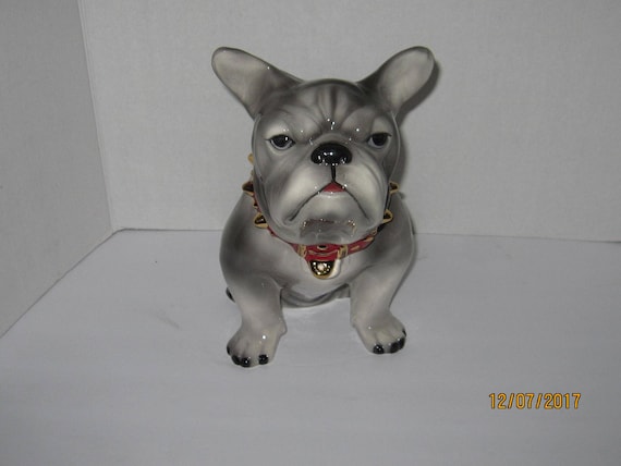 french bulldog treat jar