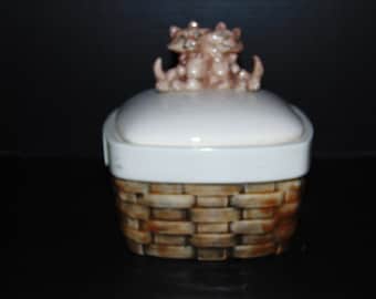 Cats With an Attitude Cookie Jar