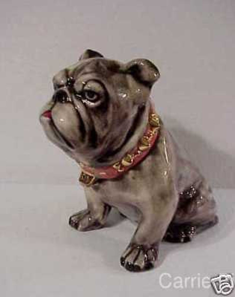Bull Dog Cookie Jar 9 1/2 inches Tall image 4