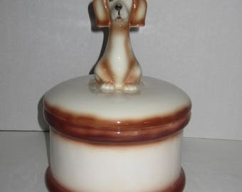 Cocker Spanish Cookie Jar/Treat/Urn.