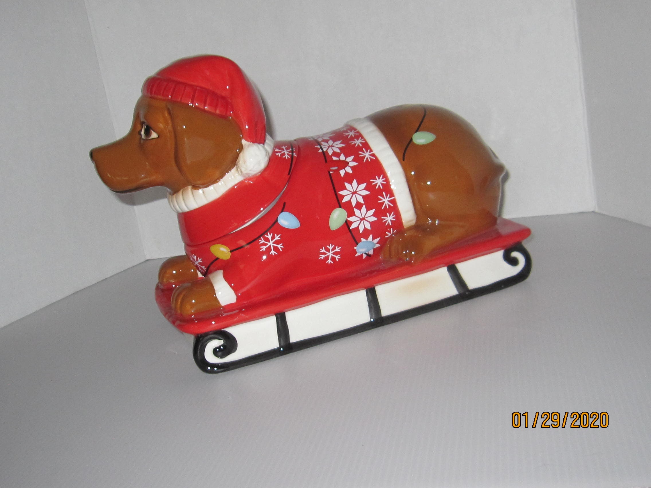 Dachshund cookie jar hot sale