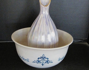 Bowl and Water Pitcher