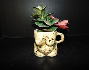 Female Body Planter Air Brush