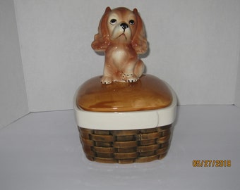 Cavalier King Charles Spaniel Cookie Jar