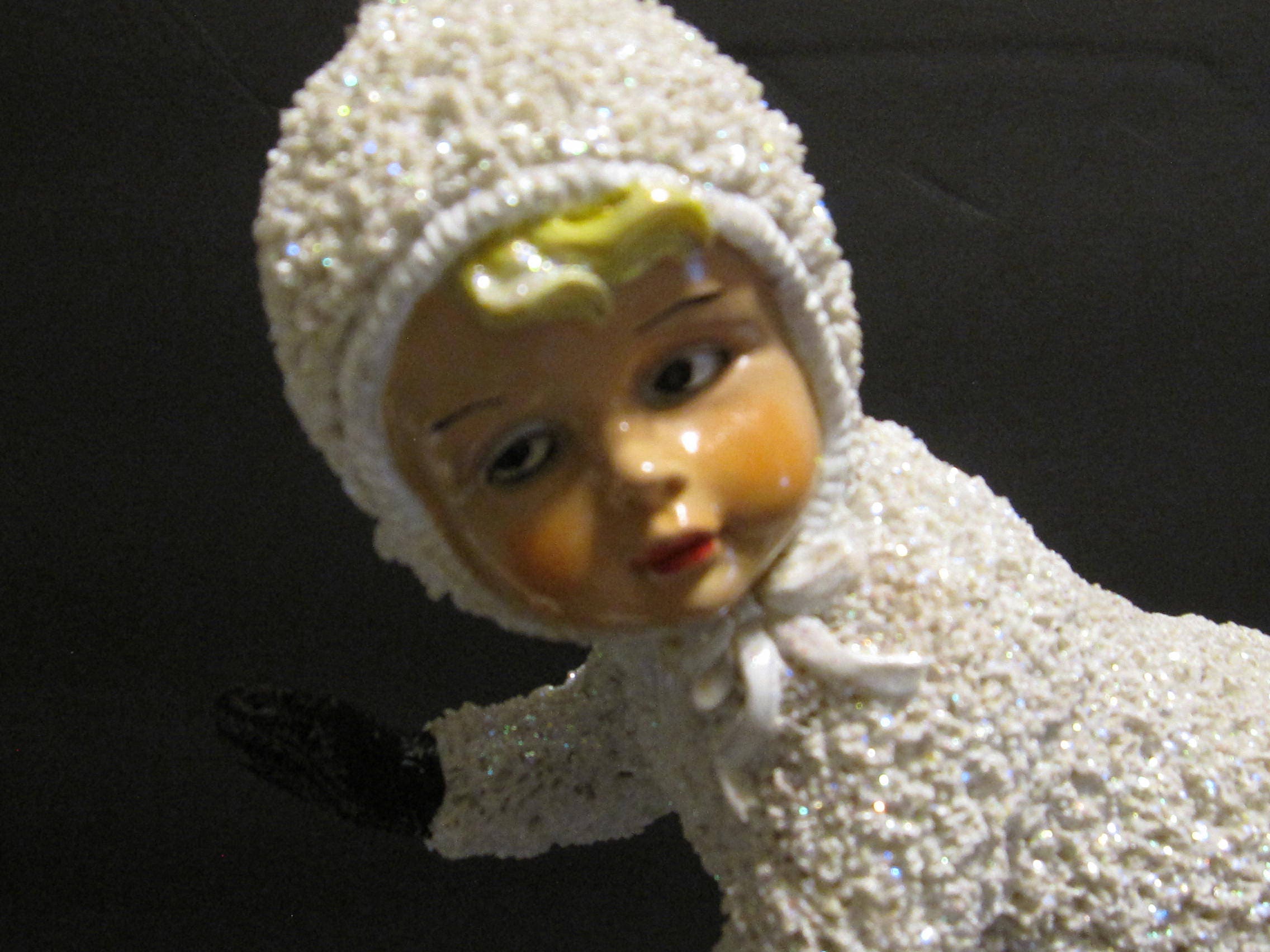 Set of Vintage Large Snow babies Figurines.