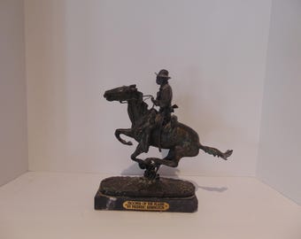 Trooper of the Plains by Frederic Remington Cast Bronze Sculpture Figure