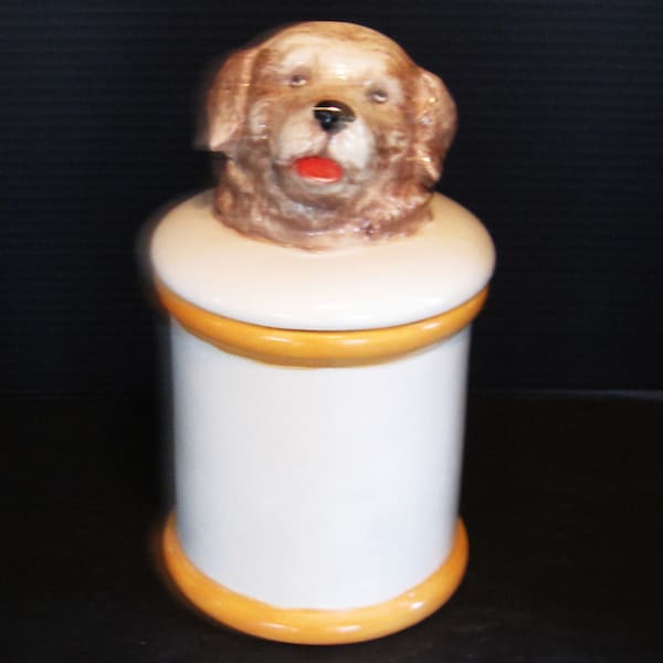 Black Labrador Cookie Jar Etsy