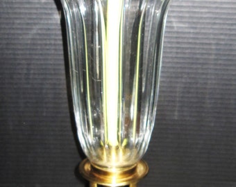 Vintage Glass Candle holder