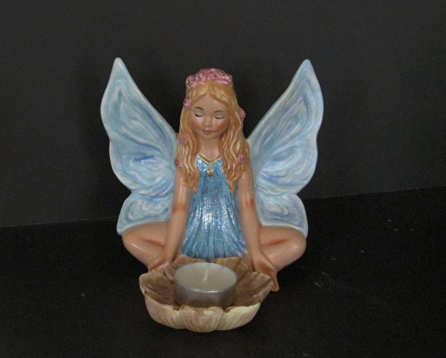 Ceramic Fairy Tea Light Holder