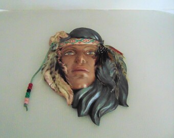 Ceramic Bisque Girl Mask