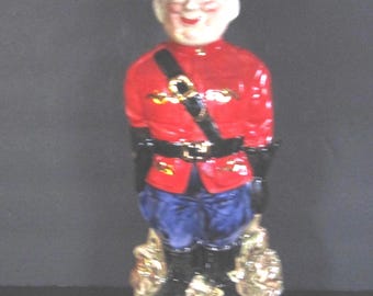 Alberta Vintage Canadian Mountie Liquor Decanter