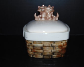 Cats with an Attitude Cookie Jar