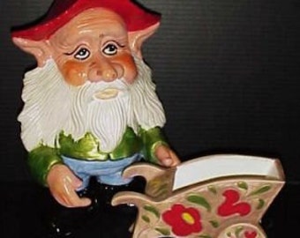 Grandpa Gnome with Cart