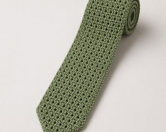 Handmade Navy Crochet Tie,Textured Men’s Necktie,Unique Father’s Day Gift,PDF