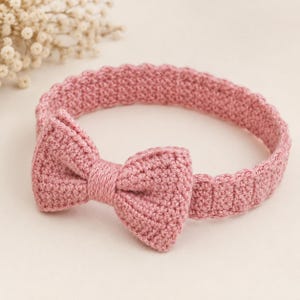 Crochet Bow Headband,Easy Hair Band Tutorial,Beginner Crochet Accessory,PDF