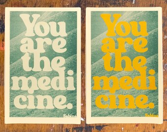 Tú Eres La Medicina, María Sabina (15% Donado: Serie Somos Naturaleza - Risograph)