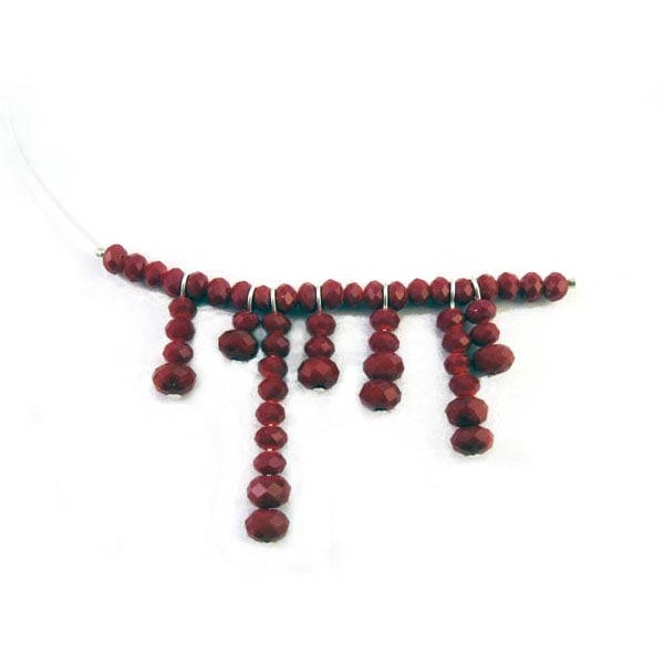 Blut Drip Halskette - Halloween Illusion Choker