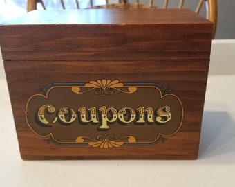 Wooden Coupon - Etsy