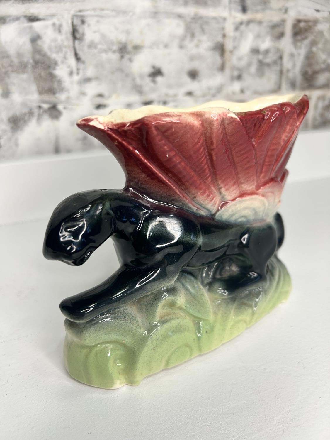 Black Panther Ceramic Planter - Etsy