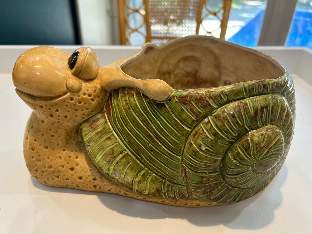 Vintage Retro Boho MCM Cottage Core Farmhouse Ceramic Hobbyist Large