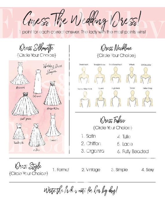 My wedding dress quiz online