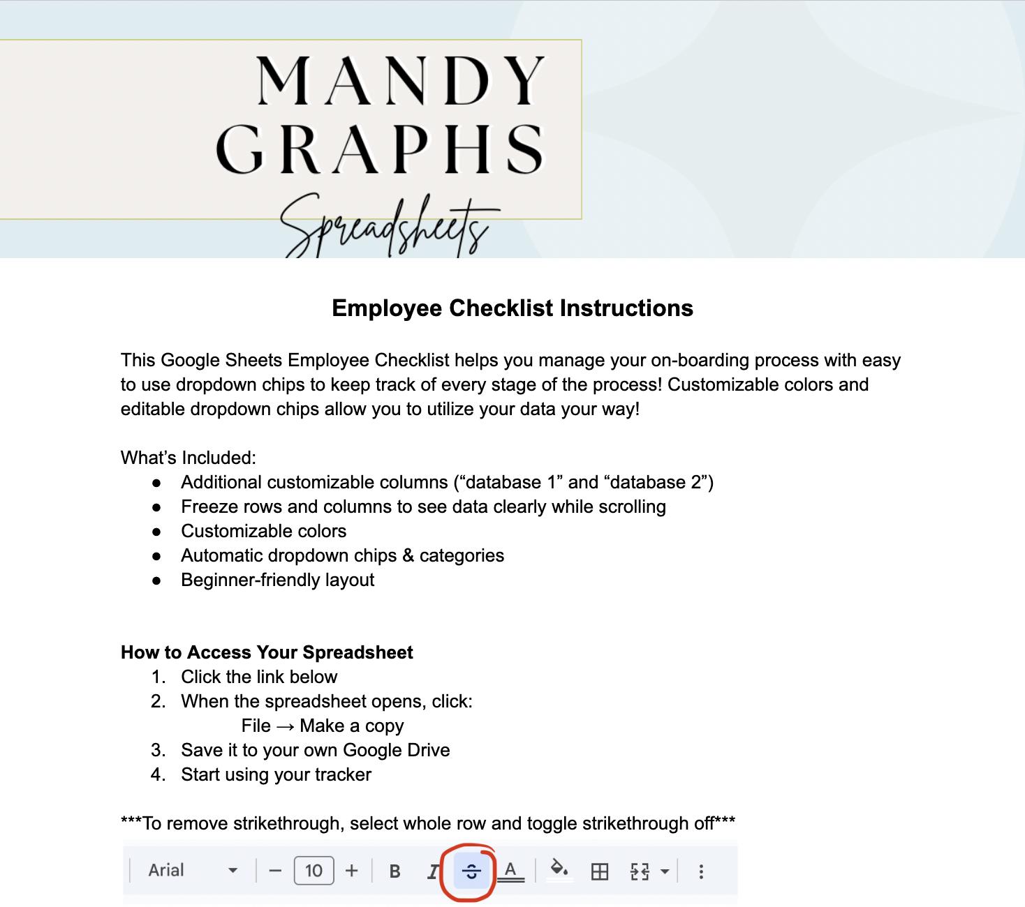 Employee Checklist Template - Google Sheets Employee Onboarding Tracker ...