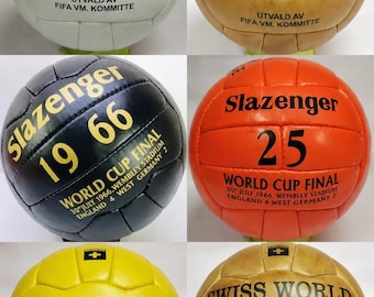 Historical Football 1954-1966 Word Cup Original Leather Size 5